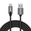 Kabel USB wtyk 3.0 - wtyk typu C 5 Gbps 1 m Kruger&Matz